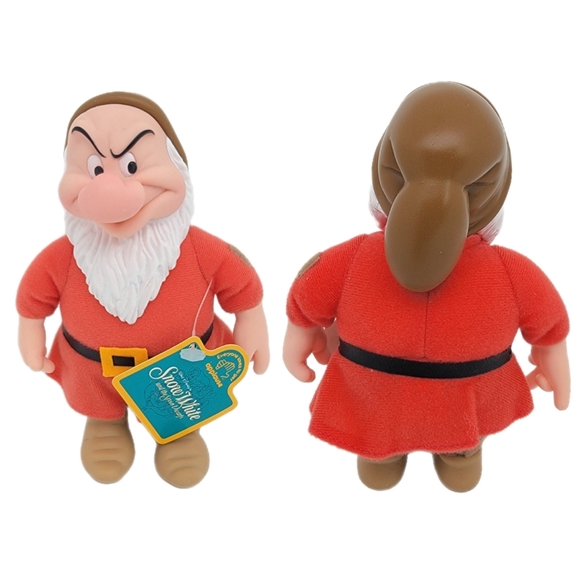 Vintage Walt Disney Snow White & The Seven Dwarfs Plush Figure Lot 1994 - Picture 2 of 9